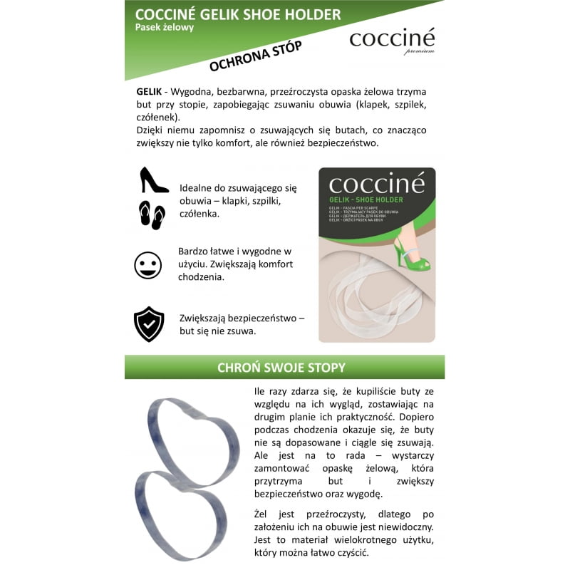 Pasek trzymający obuwie