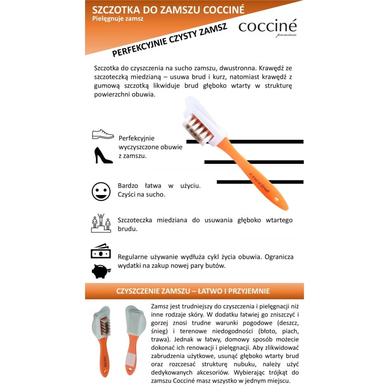 szczoteczka do zamszu i nubuku